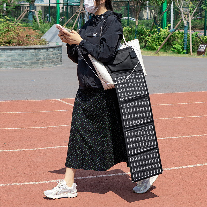 Foldable Solar Panel Is Portable