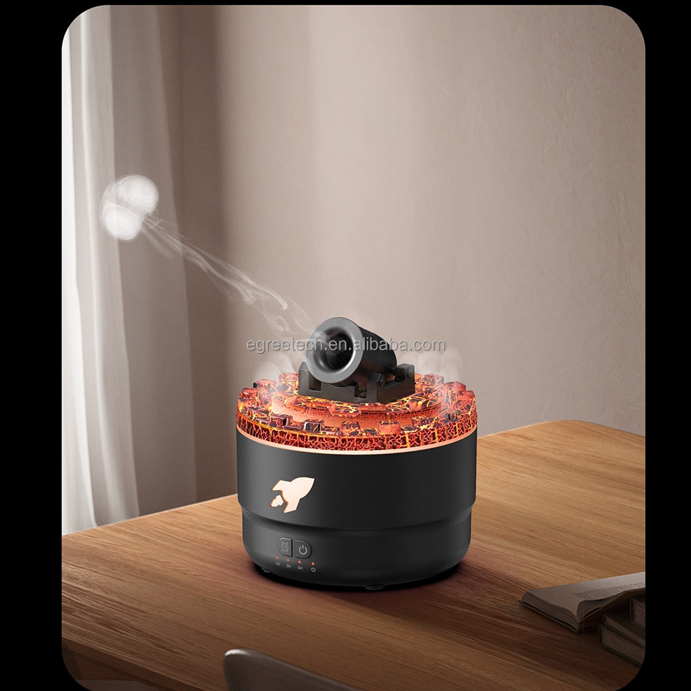 Cannon Aromatherapy Machine with Colorful Light