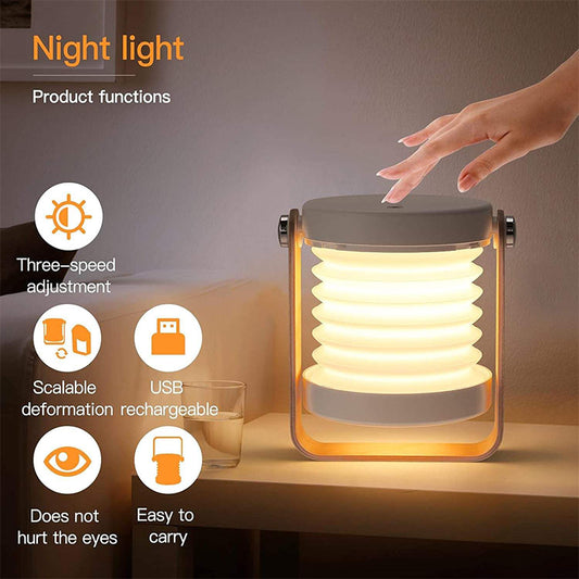 Compact Solar Charging Lamp