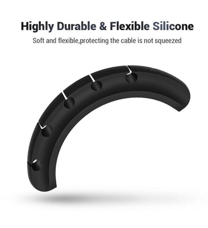 Silicone Storage Cable Management Cable Clamp