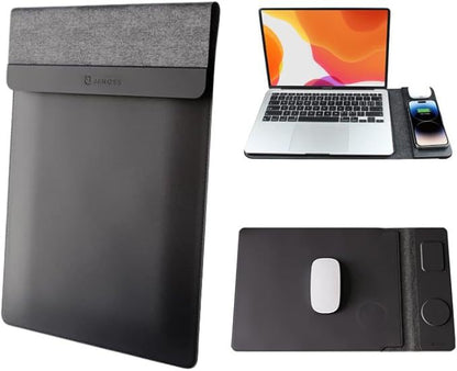 4 in 1 Wiresless Charging Laptop Sleeve