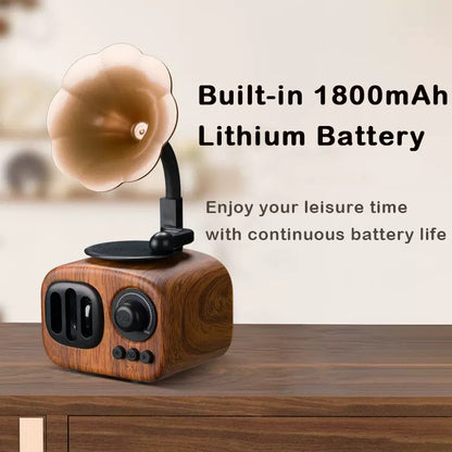 Classic Retro Style Wireless Speaker