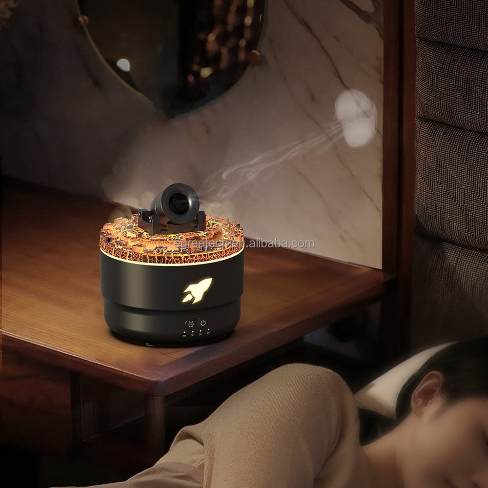 Cannon Aromatherapy Machine with Colorful Light