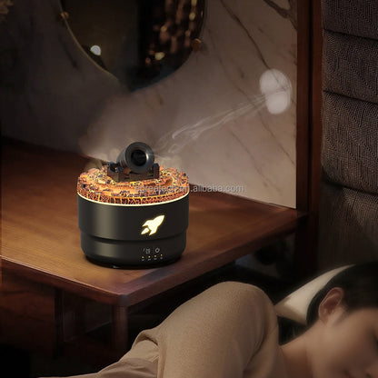 Cannon Aromatherapy Machine with Colorful Light