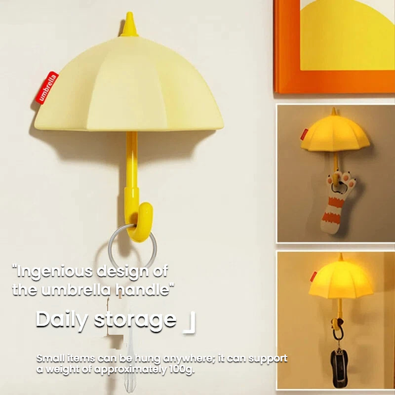 Mini Umbrella Magnetic Silicone Light