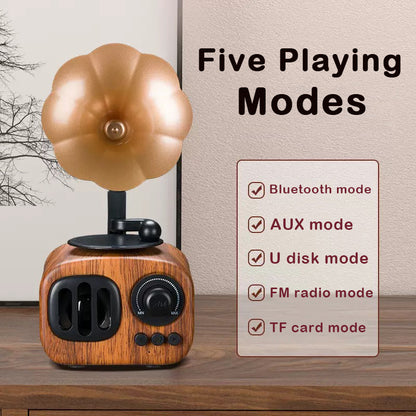 Classic Retro Style Wireless Speaker