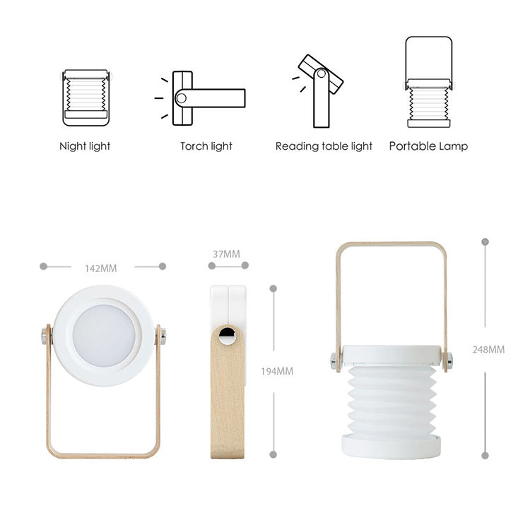 Compact Solar Charging Lamp
