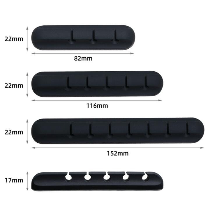 Silicone Storage Cable Management Cable Clamp