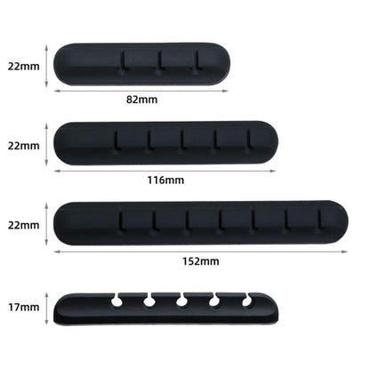 Silicone Storage Cable Management Cable Clamp