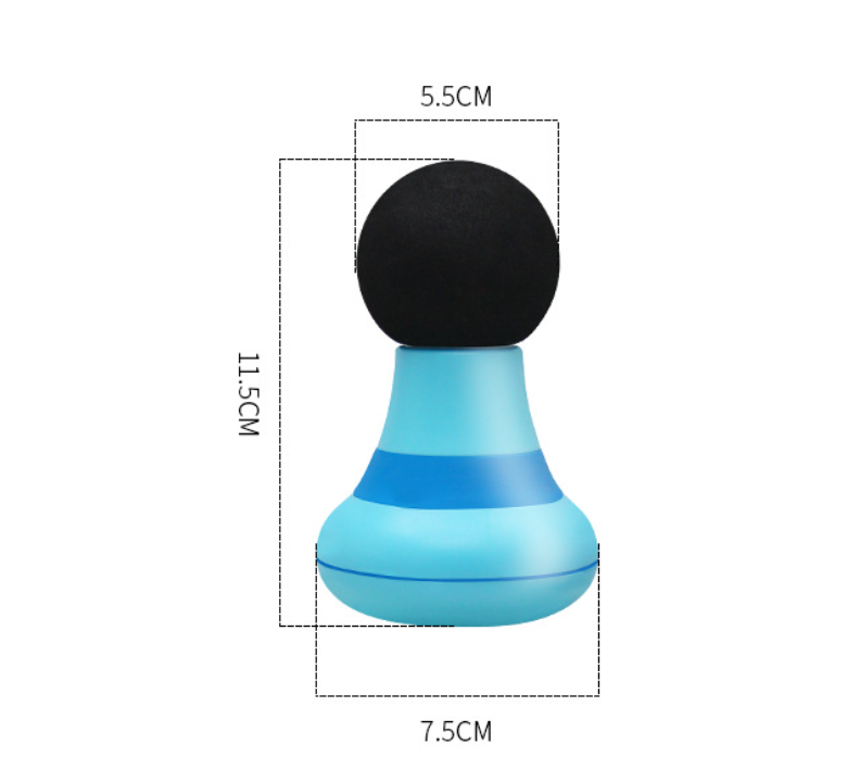 Muscle Massage Mini Pocket Electric Fascia Massage Back Neck Massager Gun For Body Deep Relief Pain Slimming Fascial Tool